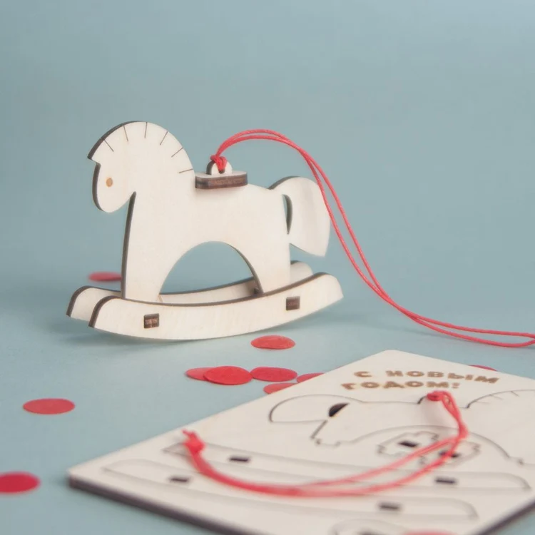 Елочная игрушка-конструктор